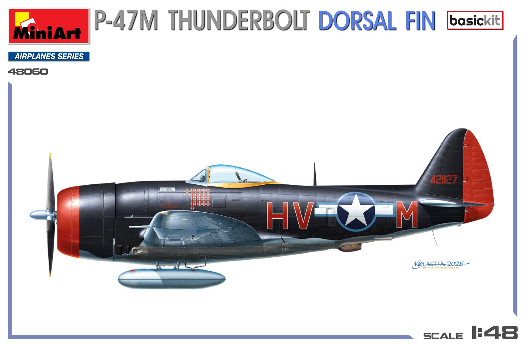 miniart-48060-maquette-avion-1-48-p-47m-thunderbolt-basic image 3