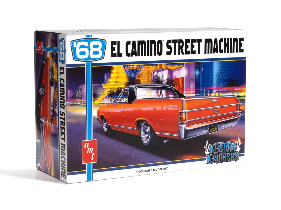 amt-1484-chevy-el-camino-1968-maquette-voiture-1-25 image 1