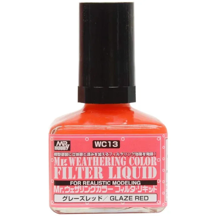 mr-hobby-weathering-color-wc13-peinture-filtre-rouge-40ml image 1