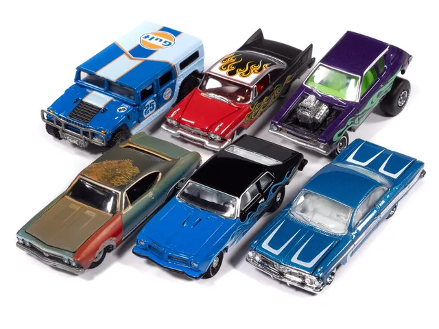 amt-johnny-lightning-street-freaks-coffret-6-voitures-1-64-set-b image 1