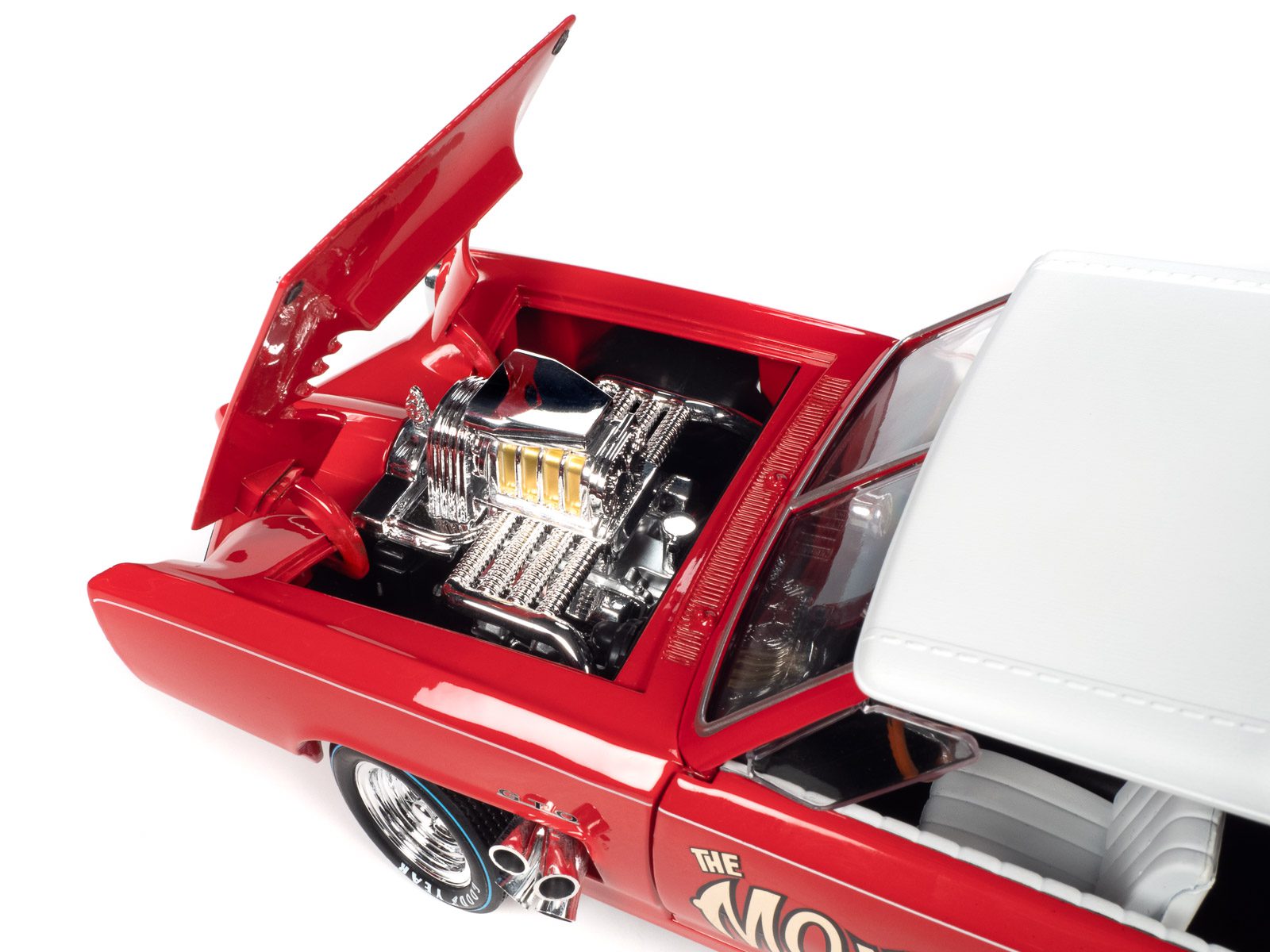 auto-world-monkeemobile-miniature-1-18-portes-ouvrantes image 4