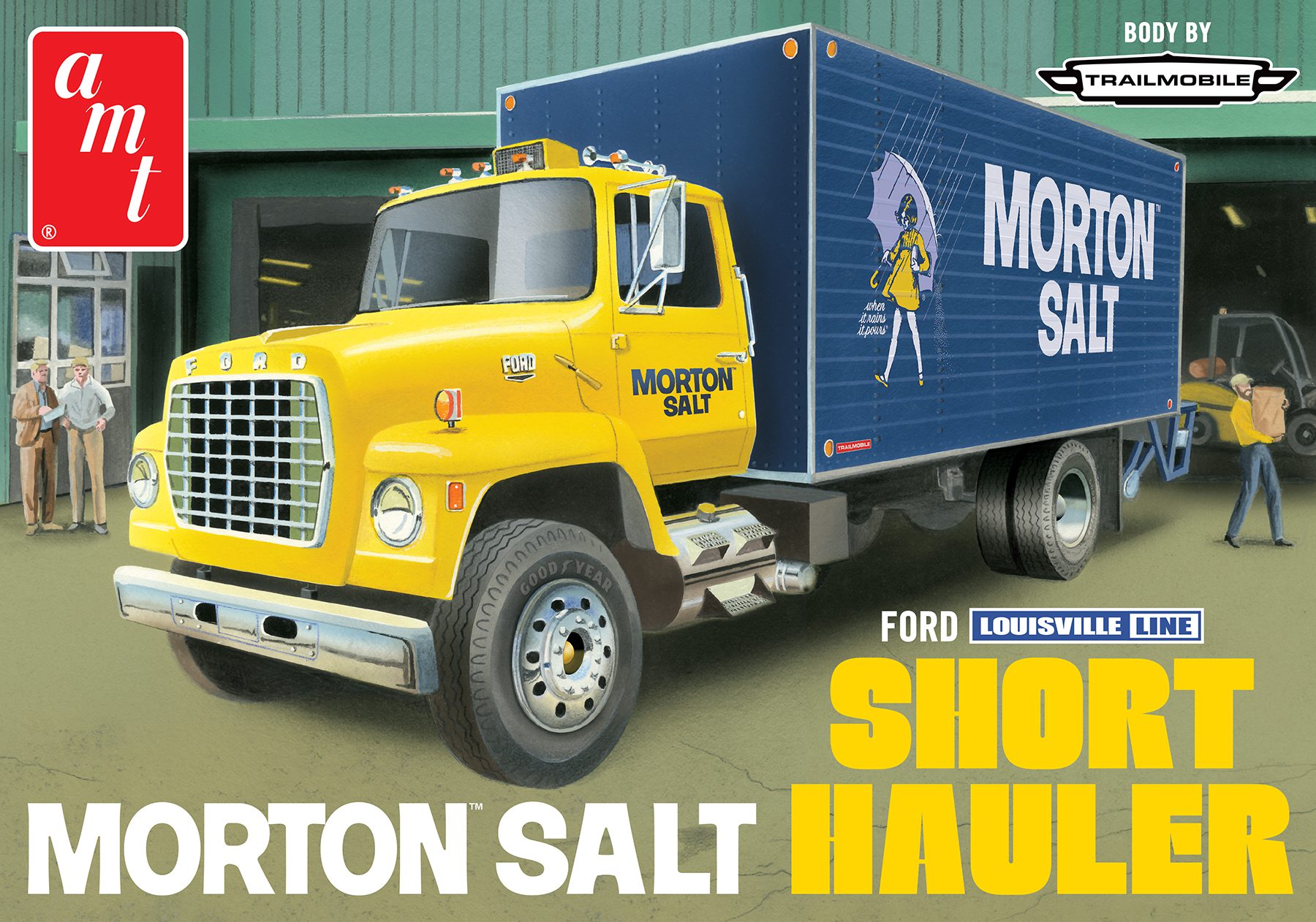 amt-ford-louisville-short-hauler-morton-salt-maquette-camion-1-25 image 1