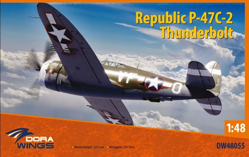 dora-wings-p-47c-2-thunderbolt-kit-1-48-razorback image 1