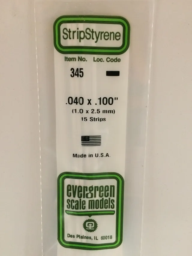 evergreen-strips-345-profil-blanc-2-5-mm-15-pi-ces-60-cm image 1