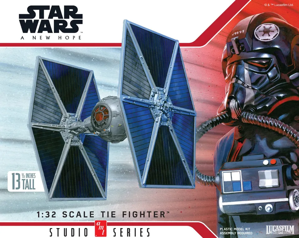 amt-star-wars-tie-fighter-new-hope-maquette-1-32-studio-series image 1