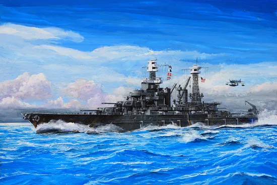 trumpeter-05769-uss-maryland-bb-46-maquette-bateau-1-700 image 1
