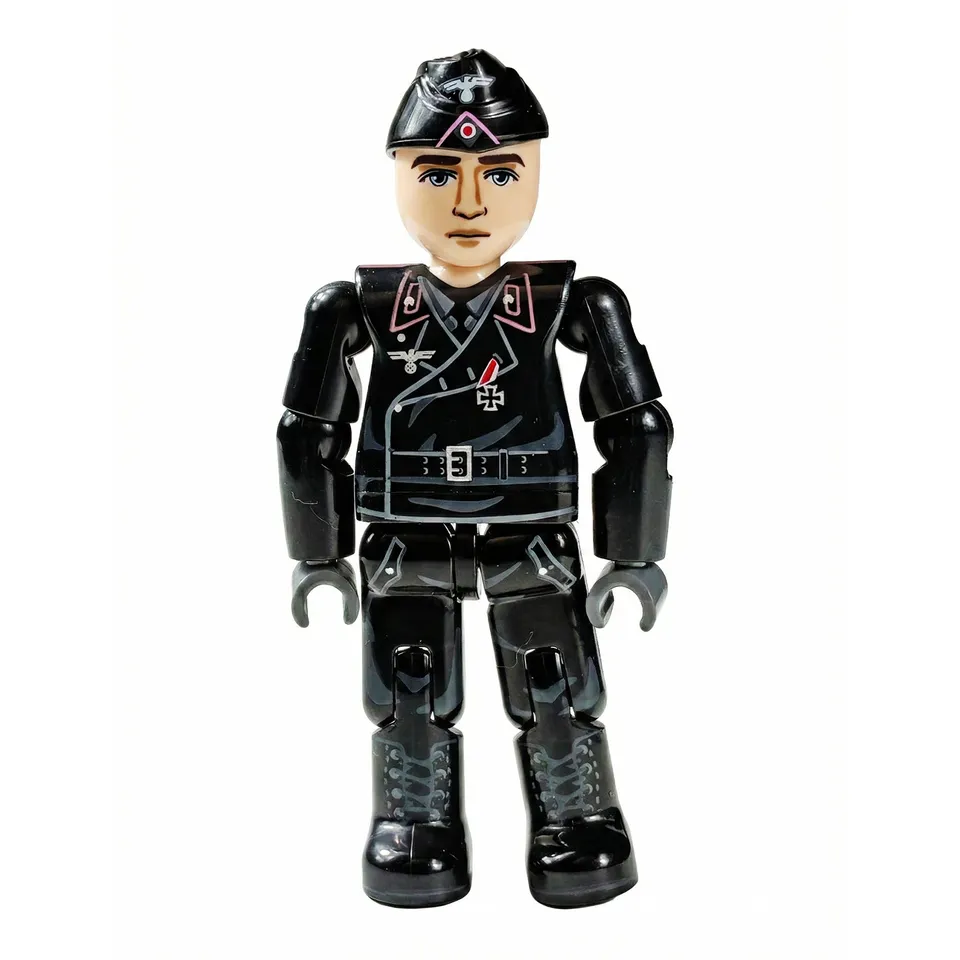 build-army-baf003-panzer-crew-figurine-soldat-allemand-ww2-5-8cm image 1