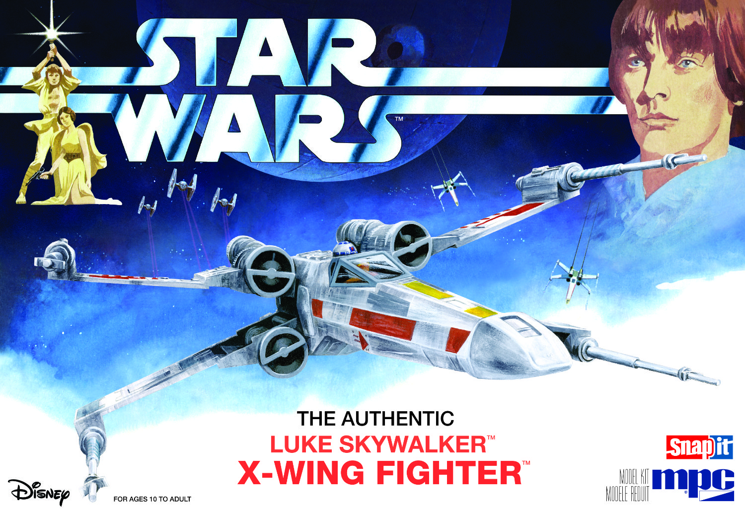 mpc-x-wing-star-wars-maquette-vaisseau-snap-1-63-luke image 1