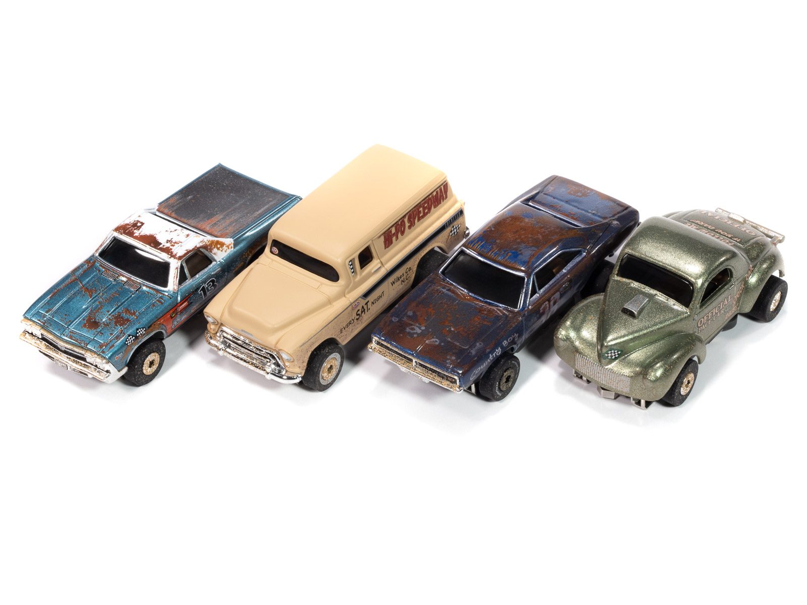 auto-world-thunderjet-thunder-road-version-a-1-64-slot-car image 2