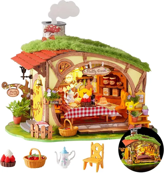 robotime-dg184-puzzle-bois-fluffy-grove-3d image 1