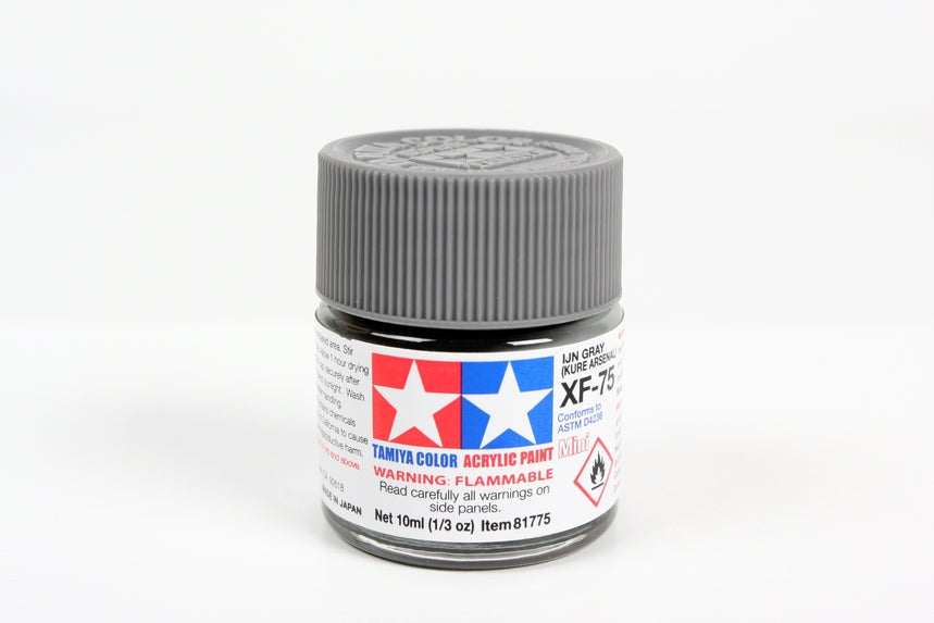 tamiya-81775-xf75-ijn-gray-kure-peinture-acrylique-10ml-mate image 1