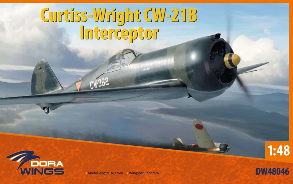 dora-wings-dw48046-cw-21b-interceptor-maquette-avion-1-48-ml-knil image 1