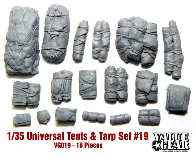 value-gear-vg019-tentes-et-b-ches-accessoire-diorama-1-35-16-pcs image 1