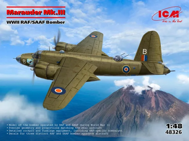 icm-48326-marauder-mk-iii-maquette-avion-1-48-raf image 1