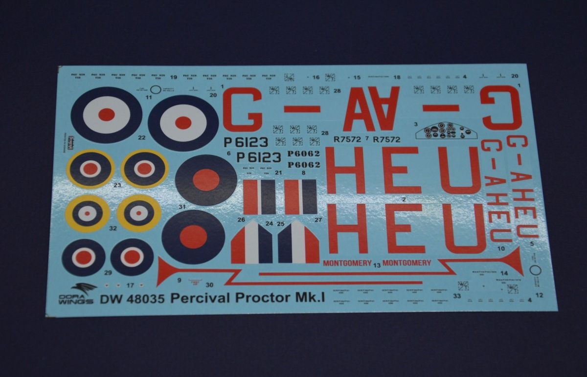 dora-wings-dw48035-percival-proctor-mk-i-maquette-avion-1-48-raf image 2
