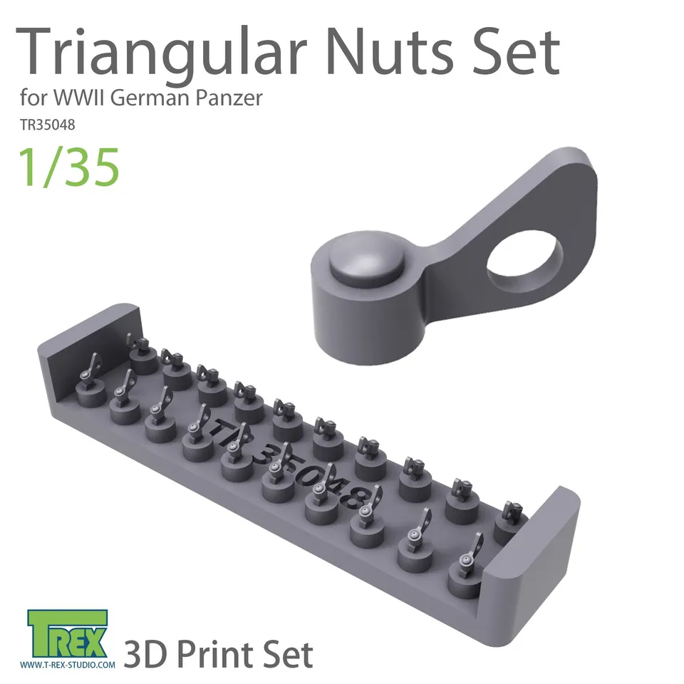 t-rex-35048-crous-triangulaires-panzer-1-35-wwii-set image 1