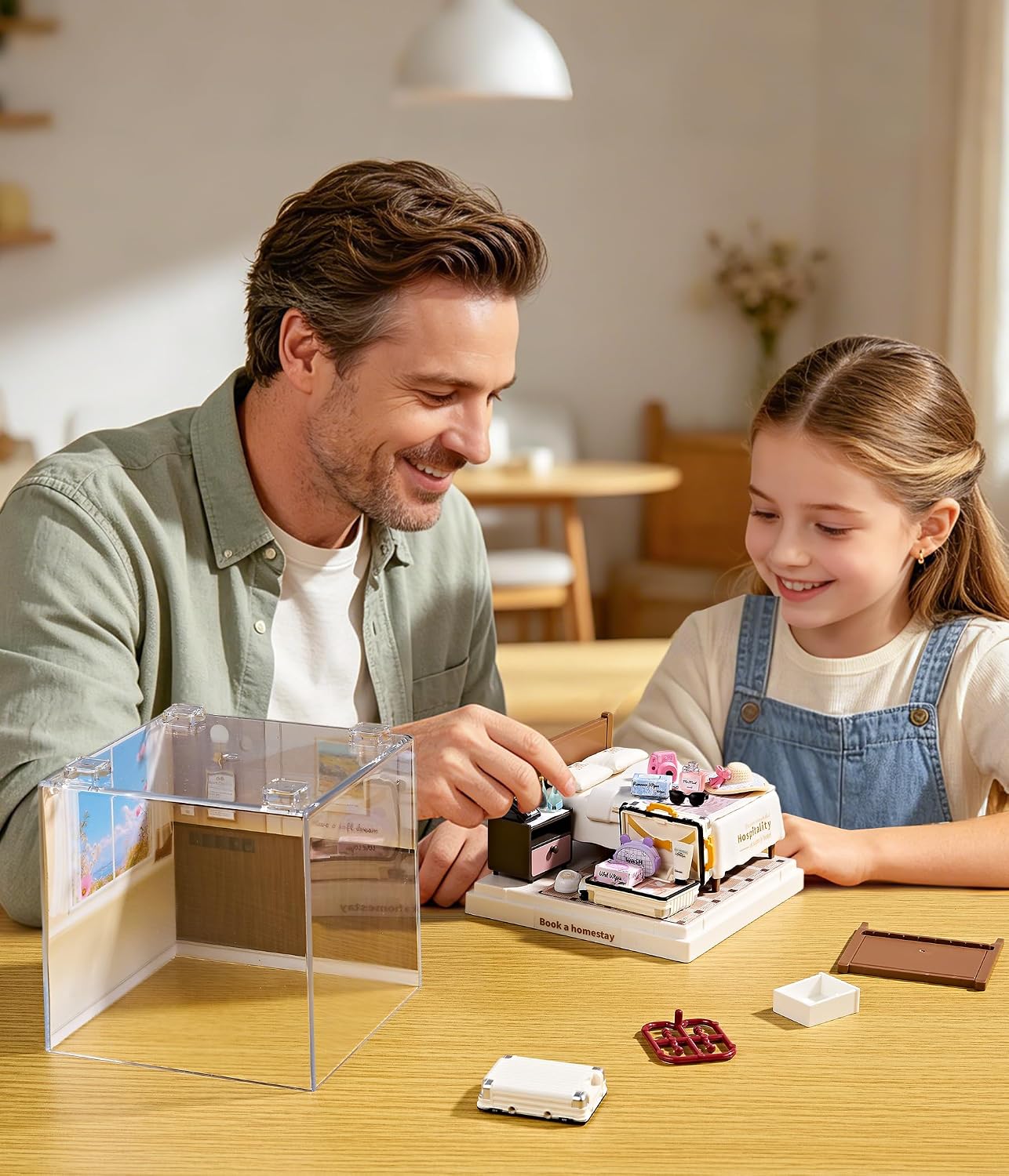 fairy-care-dreamy-bay-scene-book-homestay-kit-maison-miniature image 3
