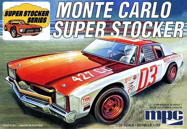 mpc-monte-carlo-super-stocker-1971-1-25-maquette-stock-car image 1