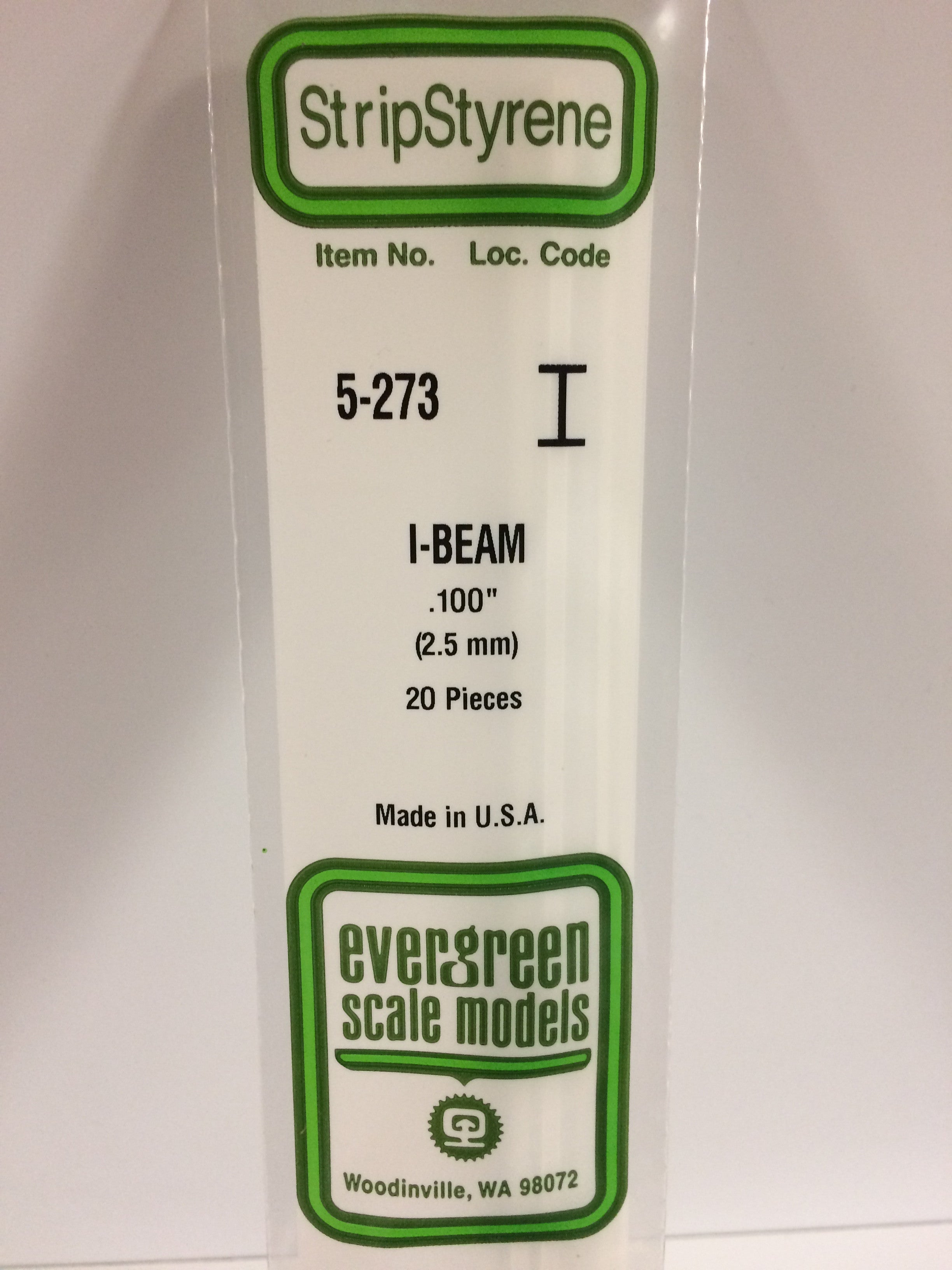 evergreen-shapes-273-poutre-en-i-blanc-4-pi-ces image 2