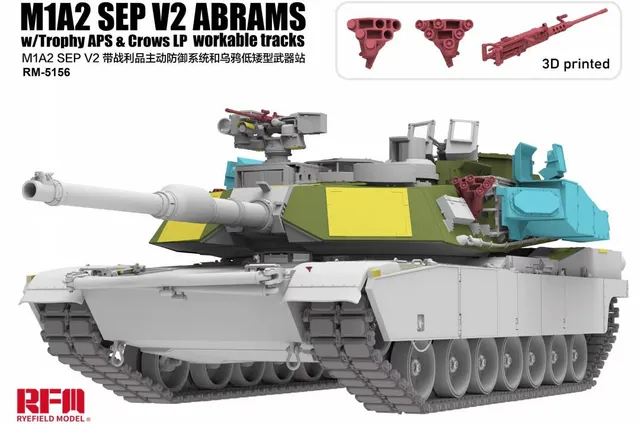 rye-field-model-5156-m1a2-sep-v2-abrams-maquette-char-1-35-trophy image 1