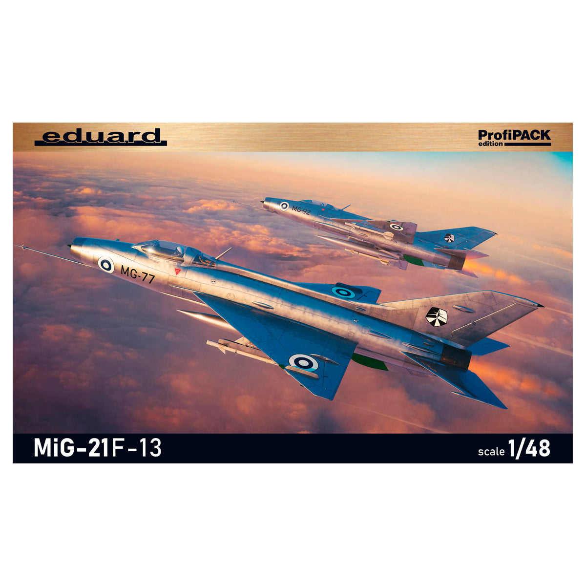 eduard-82191-mig-21f-13-maquette-avion-1-48-profipack image 1