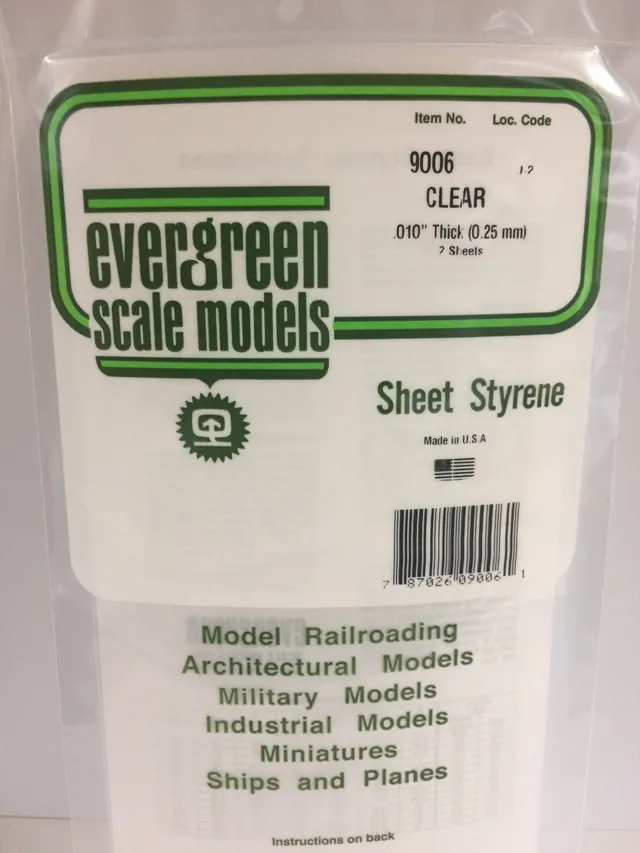 evergreen-sheets-9006-plaque-polystyr-ne-transparent-2-feuilles image 1