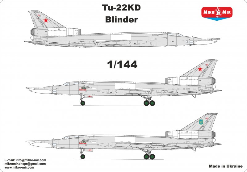 mikromir-tu-22-kd-blinder-144-024-maquette-avion-1-144 image 5