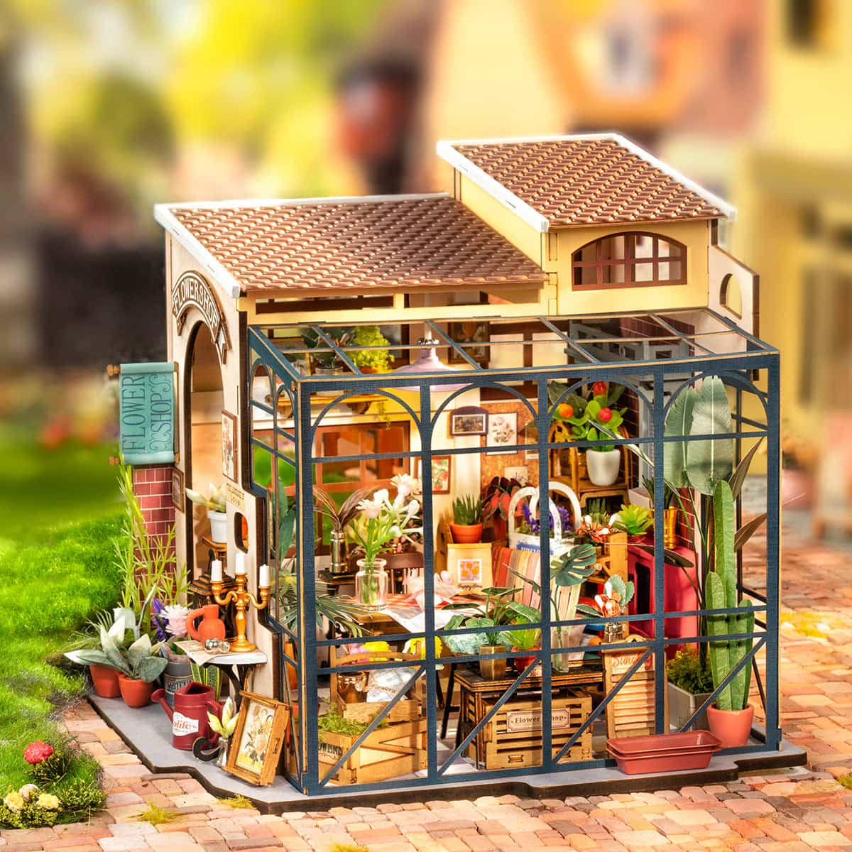 rolife-dg145-emily-s-flower-shop-maison-miniature-bois image 2