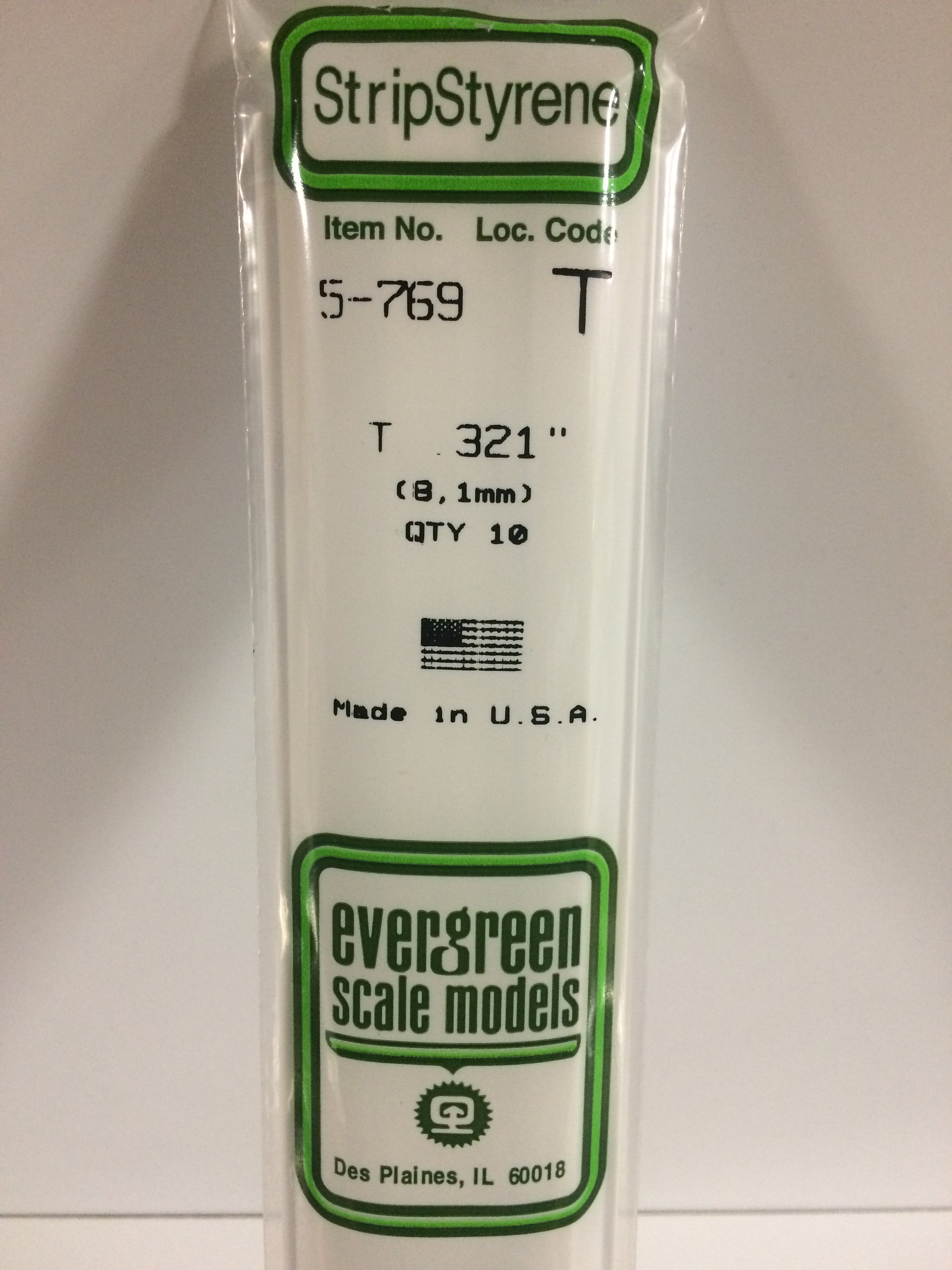 evergreen-shapes-769-profil-en-t-plastique-8-1mm-2-pi-ces-blanc image 2