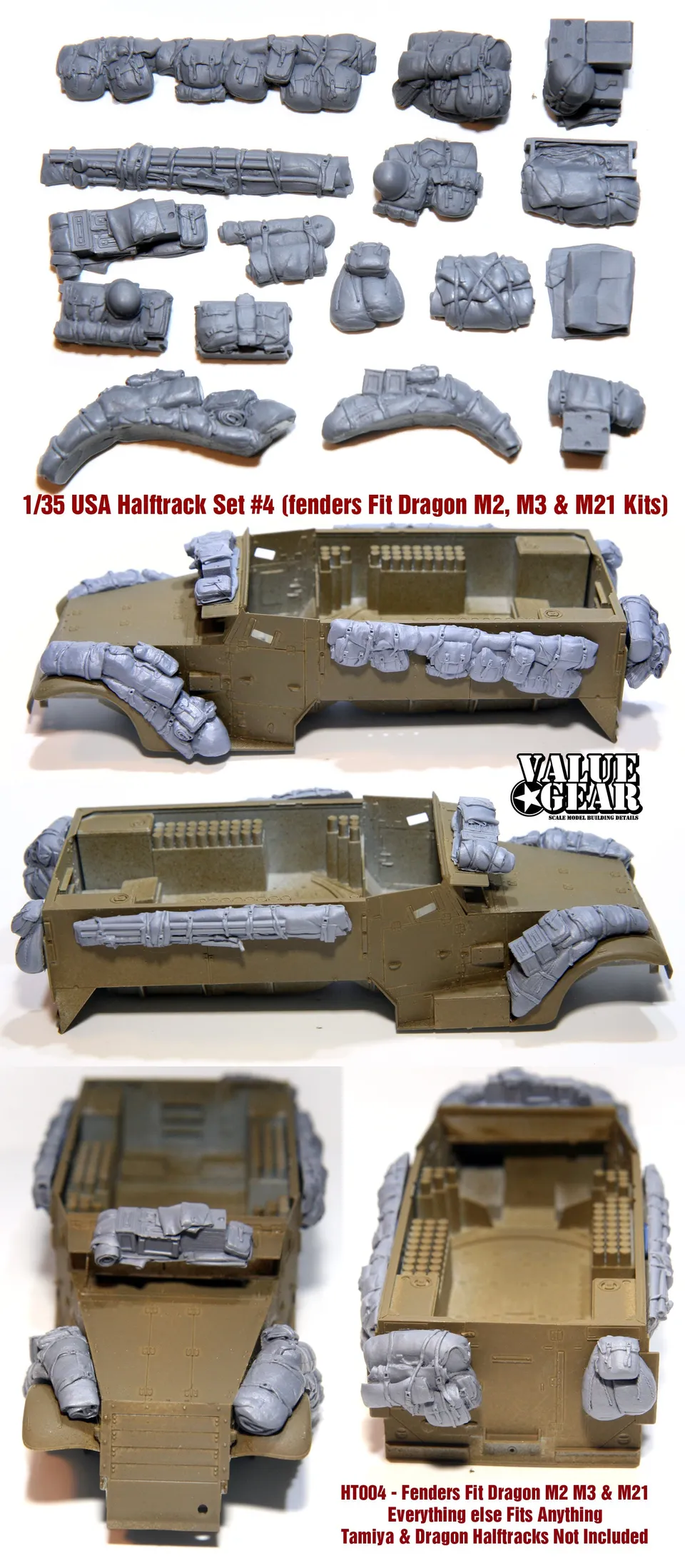 value-gear-ht004-halftrack-pack-accessoire-maquette-1-35-garde-boue image 1