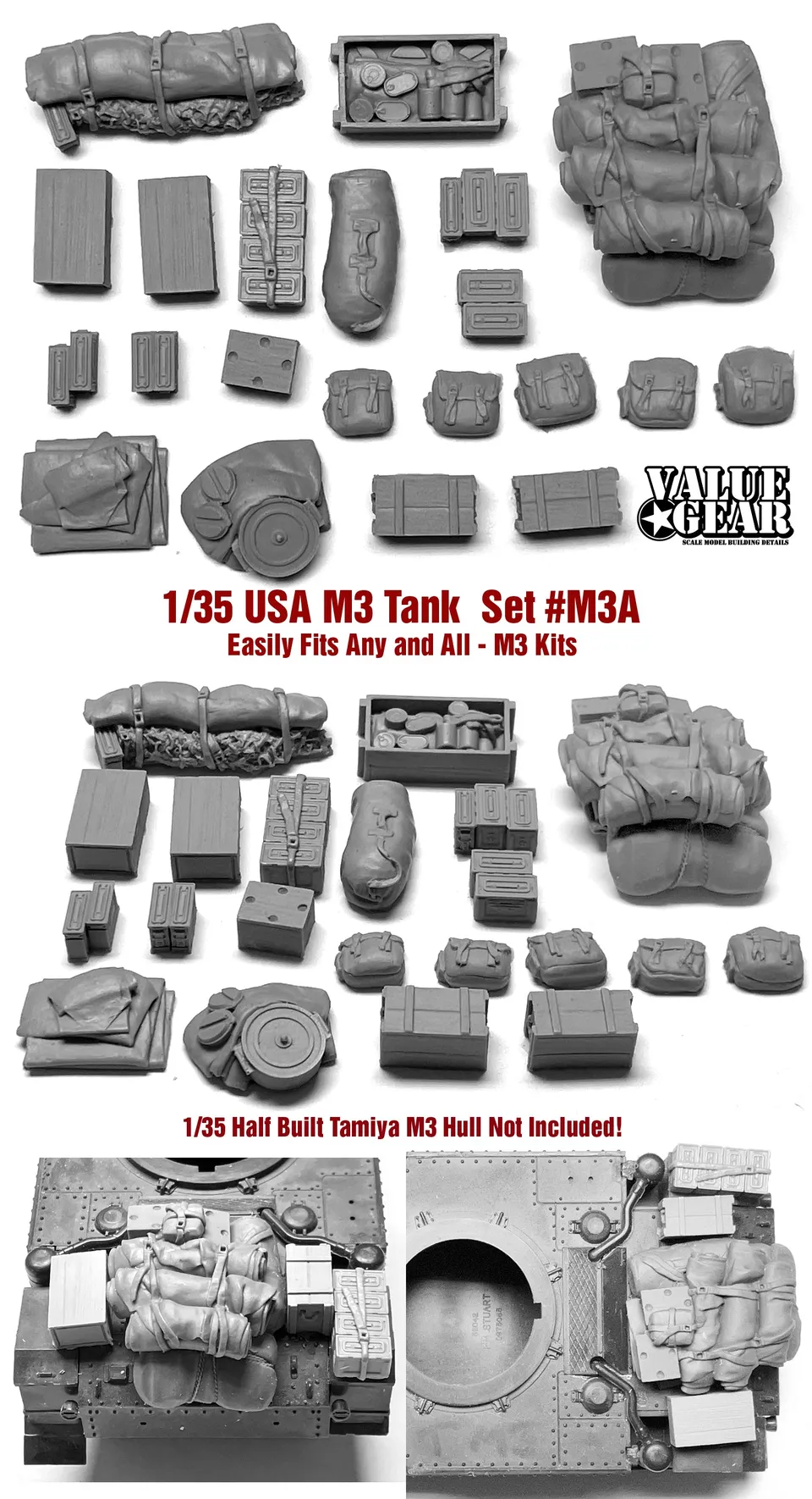 value-gear-vg-m3a-m3-stuart-paquetages-1-35-us-army-tamiya image 1
