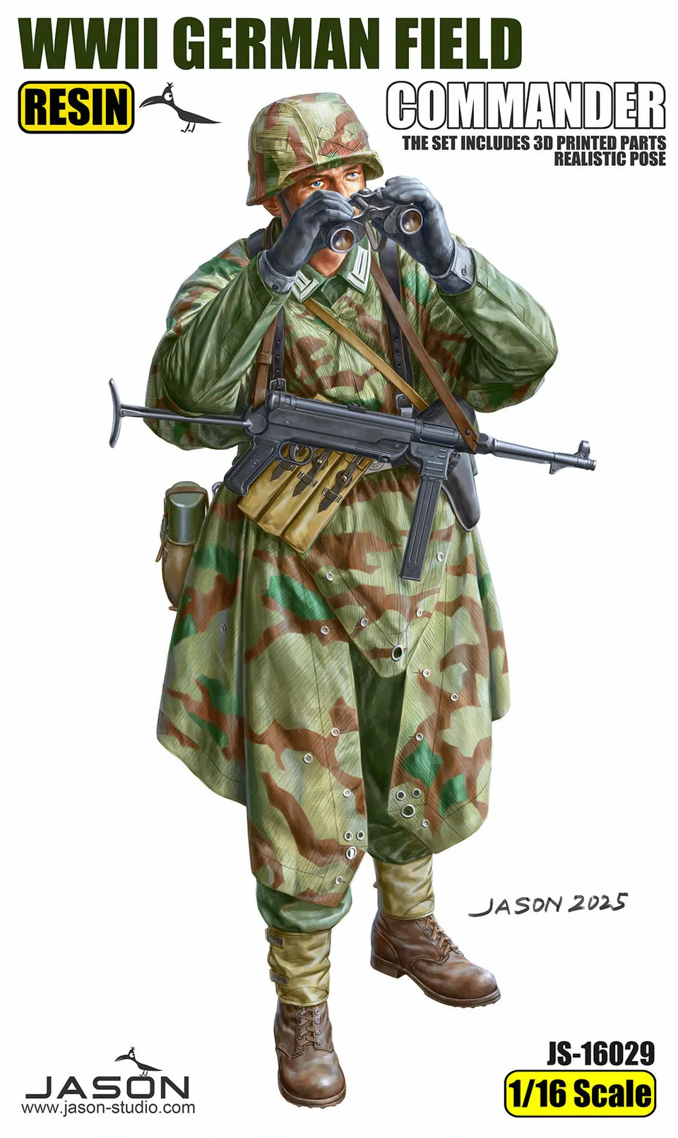 jason-studios-16029-german-field-commander-figurine-r-sine-1-16 image 1