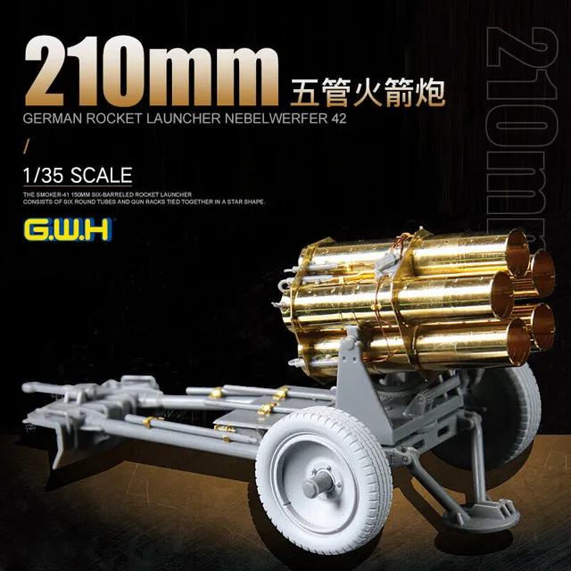 great-wall-l3503-nebelwerfer-42-maquette-1-35-lance-roquettes image 1