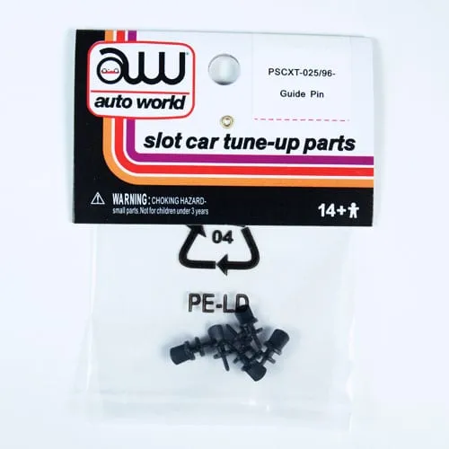 auto-world-xtraction-guide-pin-quille-slot-car-ho-lot-de-6 image 1
