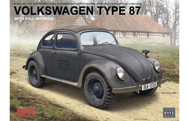 rye-field-5113-volkswagen-type-87-1-35-maquette-int-rieur image 1