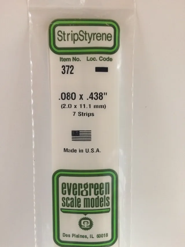 evergreen-strips-372-profil-polystyr-ne-blanc-2x11-1-mm-7-pcs image 1