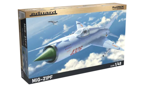 eduard-8236-mig-21pf-maquette-avion-1-48-profipack image 1