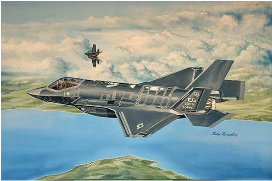 trumpeter-03231-f-35a-lightning-maquette-avion-1-32 image 1