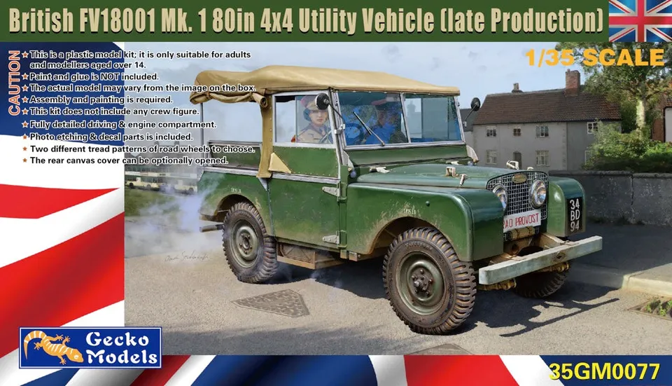 gecko-35gm0077-fv18001-mk-1-maquette-militaire-1-35-tardive image 1