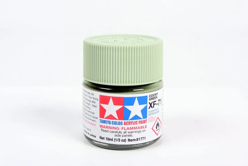 tamiya-xf71-peinture-acrylique-vert-cockpit-10ml-mat image 1