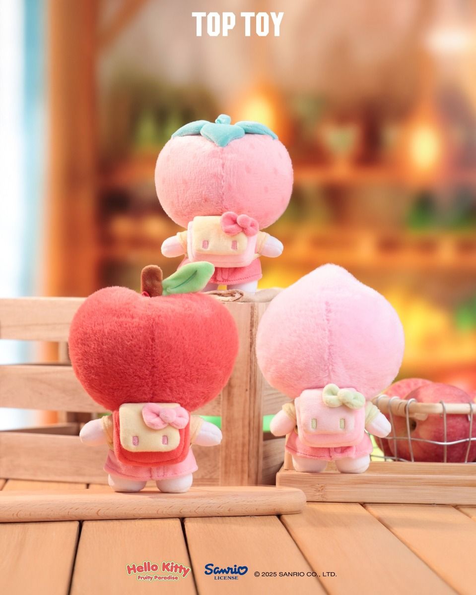 toptoy-hello-kitty-fruity-paradise-peluche-porte-cl-s-fruit image 3