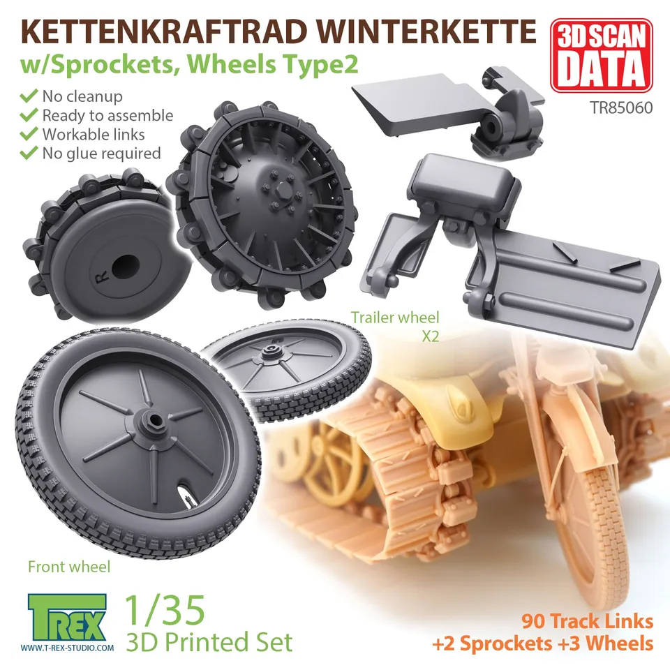 t-rex-85060-kettenkrad-winterkette-kit-chenilles-1-35-tamiya image 1