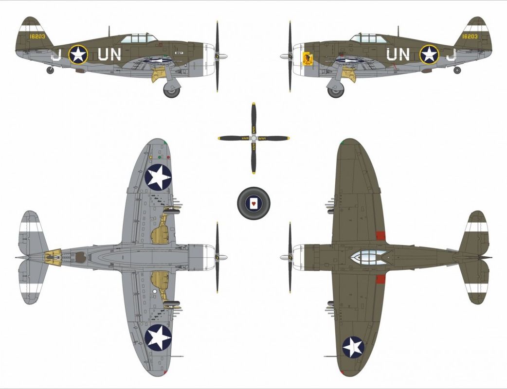 dora-wings-p-47c-2-thunderbolt-kit-1-48-razorback image 8