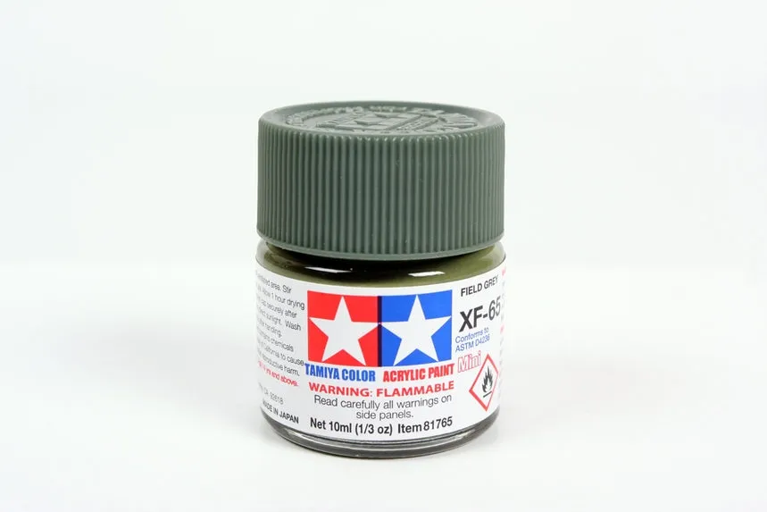 tamiya-xf65-field-grey-peinture-acrylique-10ml-mate image 1