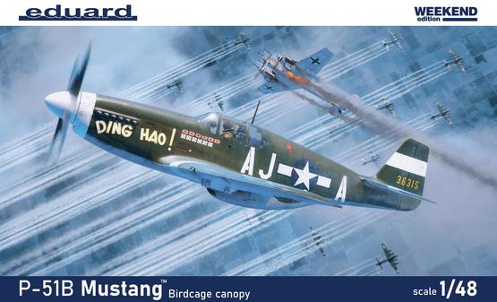 eduard-84209-p-51b-mustang-birdcage-maquette-avion-1-48 image 1