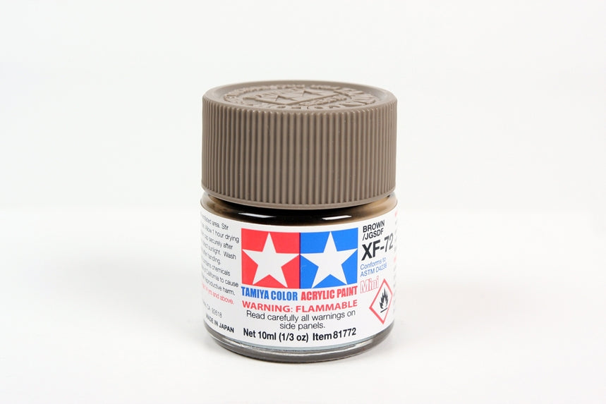 tamiya-xf72-jgsdf-brown-peinture-acrylique-mat-10-ml image 1