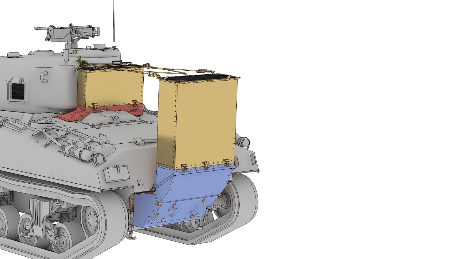 lanmo-model-lm35038-sherman-m4a4-kit-immersion-1-35-europe image 2