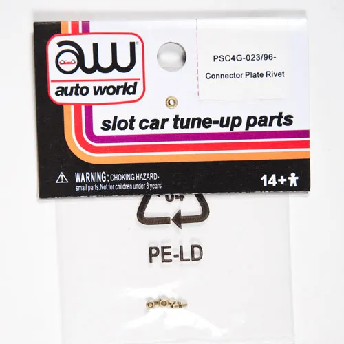 auto-world-4gear-plaque-connecteur-rivet-pi-ce-slot-ho-x6 image 1