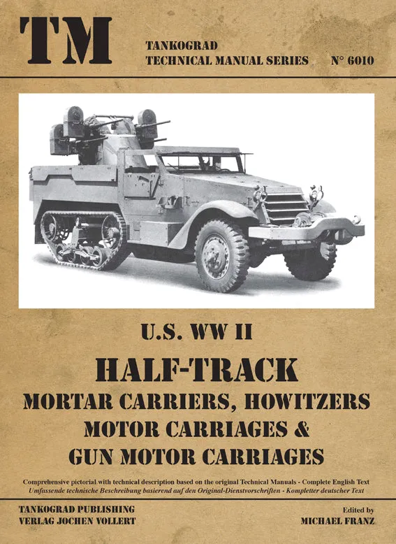 tankograd-6010-half-track-us-wwii-livre-blind-s-anglais image 1
