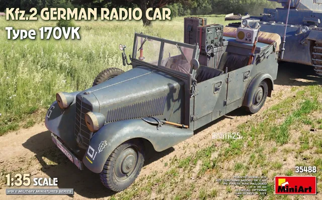miniart-35488-kfz-2-radio-car-maquette-camion-militaire-1-35-wwii image 1